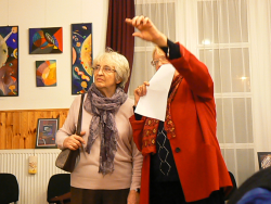 Faragó Ágnes Látószög című kiállítását 2014. január 7-én nyitotta meg dr. Kővágó Sarolta művészettörténész