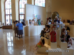 Magyar Művészbabák kiállítás a Vigadóban 2015. május 29.